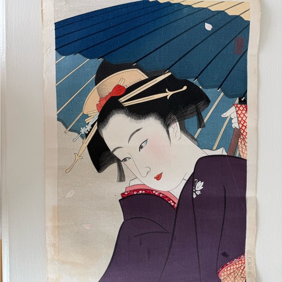 Takane Koko Japanese Geisha Woodblock Art Prints